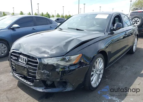 2013 Audi A6 2.0T Premium из США, поврежденный, VIN WAUGFAFC5DN155105